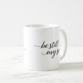 Mug Le vers chrétien | de bible soit toujours mon âme (Devant droit)
