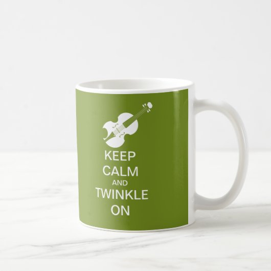 Mug Le vert de chaux gardent le scintillement calme (Droite)
