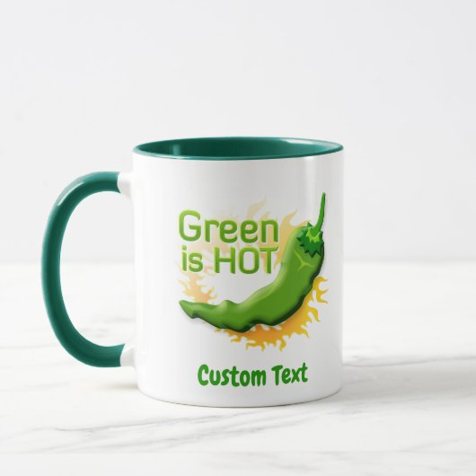 Mug Le vert est CHAUD (Gauche)