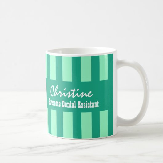 Mug Le VERT impressionnant d'assistant dentaire barre (Droite)