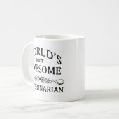 Mug Le vétérinaire le plus impressionnant du monde (Devant gauche)