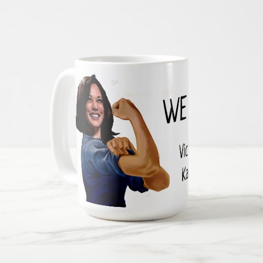 Mug Le vice-président Kamala Harris en tant que Rosie (Devant gauche)