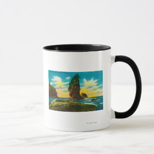 Mug Le vieil homme de la flatterie de cap, WA