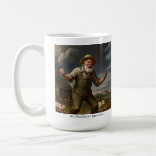 Mug Le vieux MacDonald avait une vache.