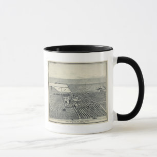 Mug Le vignoble local de Fresno