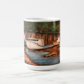 Mug Le Village De Pêcheurs Artisanat Peint À La Main (Centre)