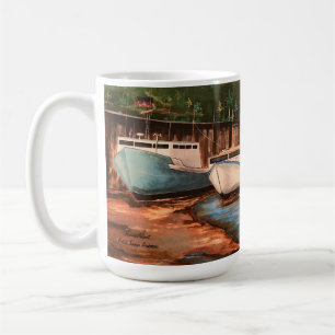 Mug Le Village De Pêcheurs Artisanat Peint À La Main