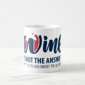 Mug Le vin n'est pas la réponse (Centre)