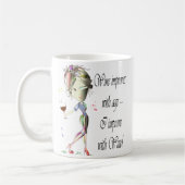 Mug Le vin s'améliore avec l'âge, cadeaux (Gauche)