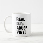 MUG LE VINYLE DE LA VIOLENCE DE VÉRITABLE DJ (Gauche)