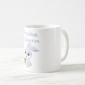 Mug Le visage de Bunny de Pâques, Pâques, Bunny (Devant droit)
