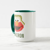 Mug Le visage d'Elmo Woodland (Devant gauche)