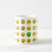 Mug Le visage heureux d'Emoji (Centre)