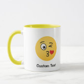 Mug Le visage Jetant une baise (Gauche)