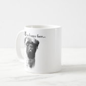 Mug Le visage joyeux de Bullmastiff (Devant gauche)