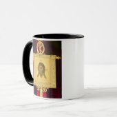 Mug Le visage saint, 1249 (panneau) (Devant gauche)