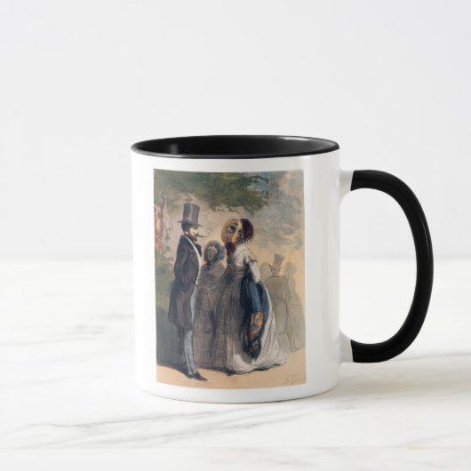 Mug Le visiteur régulier aux jardins de Ranelagh (Droite)