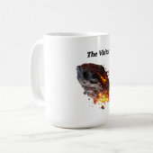 Mug "Le visiteur," Roche spatiale de l'espace  (Devant gauche)