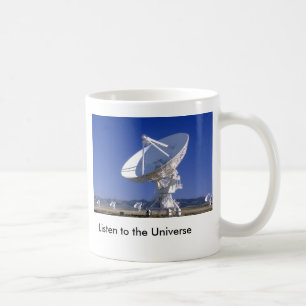 Mug Le VLA écoutent l'univers