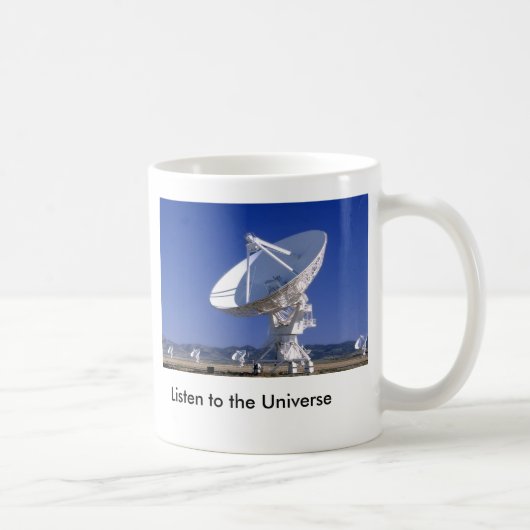Mug Le VLA écoutent l'univers (Droite)