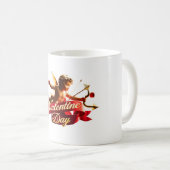 Mug "Le vol de Cupidon : une élégance de la Saint-Vale (Devant droit)