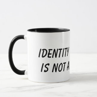 Mug Le vol d'identité n'est pas une plaisanterie