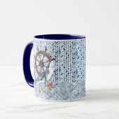 Mug Le volant et le requin du navire (Devant gauche)