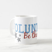 Mug Le volontaire soit le changement (Devant gauche)