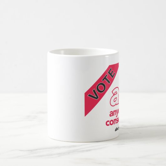 Mug Le vote ABC attaquent (Centre)