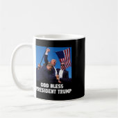 Mug Le vote du président Trump Trump 2024 (Gauche)