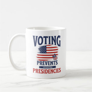 Mug Le vote empêche les présidences indésirables Élect