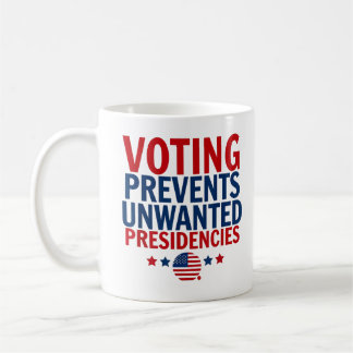 Mug Le vote empêche les présidences indésirables homme