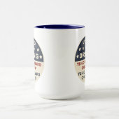 Mug Le vote est juste comme l'entraînement (Centre)