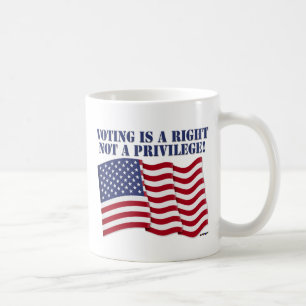 MUG LE VOTE EST UN DROIT PAS UN PRIVILÈGE !