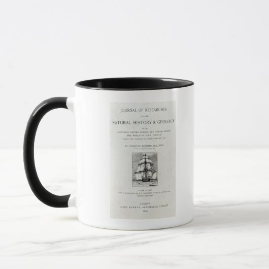 Mug Le voyage du beagle (Gauche)