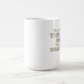 Mug Le voyage d'un millier de kilomètres (Centre)