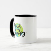 Mug Le voyage est ma thérapie (Devant gauche)