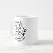 Mug Le voyage est ma thérapie (Devant gauche)