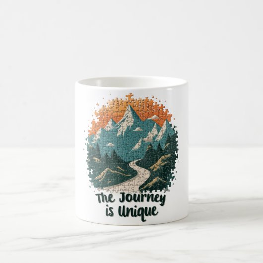 Mug Le voyage est unique (Centre)