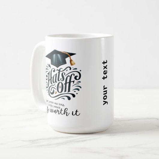 Mug Le voyage était long (Devant gauche)