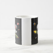 Mug Le voyage spatial de la dinde fusée (Centre)