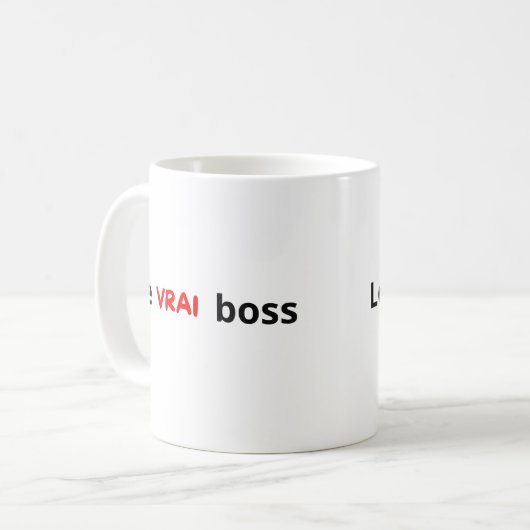 Mug le vrai boss (Devant gauche)