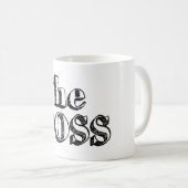 Mug Le Vrai Patron (Devant droit)