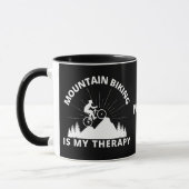 Mug Le VTT est ma thérapie (Gauche)