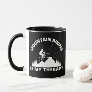 Mug Le VTT est ma thérapie