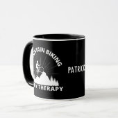 Mug Le VTT est ma thérapie (Devant gauche)