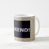 Mug Le Weekender (Devant droit)
