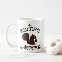 Le Whisperer d'écureuil | Drôle café Amoureux des