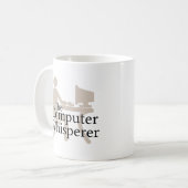 Mug Le Whisperer d'ordinateur (Devant gauche)