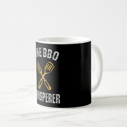 Mug Le Whisperer du barbecue (Devant droit)